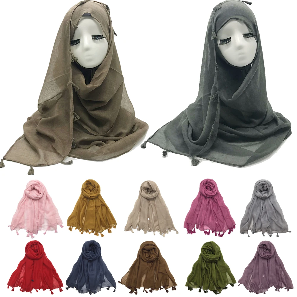 31 Colors Women Tassel Hijab Shawl Plain Maxi Scarf Fashion Pendant Shawls Scarves Lady Muslim Hijabs Scarfs Soft Foulard Wrap
31 Colors Women Tassel Hijab Shawl Plain Maxi Scarf Fashion Pendant Shawls Scarves Lady Muslim Hijabs Scarfs Soft Foulard Wrap