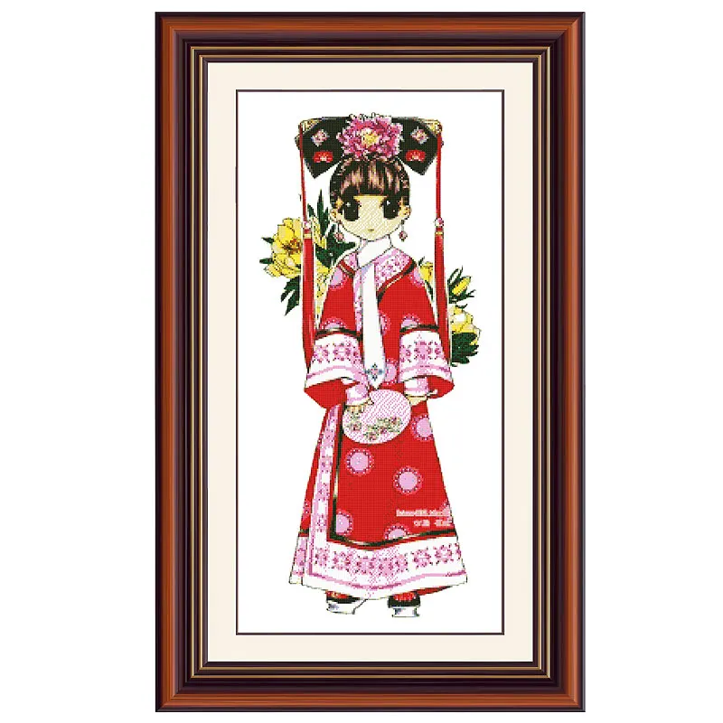 Precision Printed Fishxx Cross Stitch Kit A549 Chinese Style Classical Beauty Character Home Handmade Embroidery Painting
Precision Printed Fishxx Cross Stitch Kit A549 Chinese Style Classical Beauty Character Home Handmade Embroidery Painting