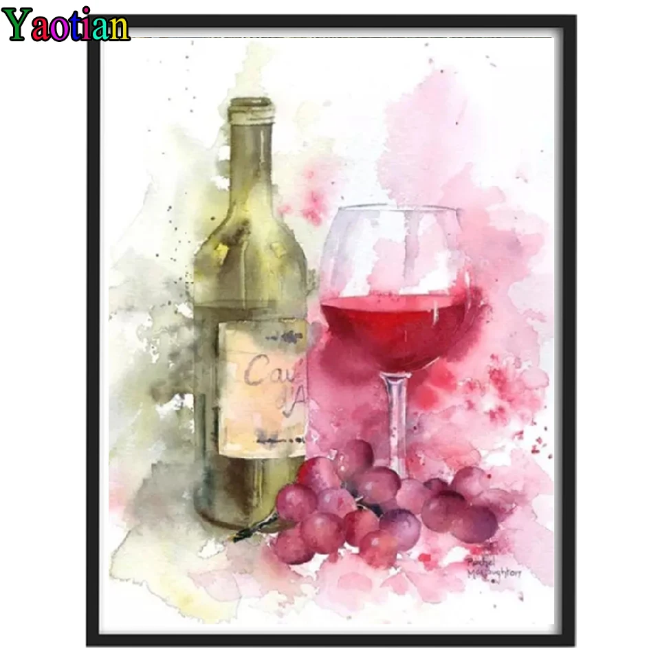 5d Diamond Painting Full Drill Square Modern Red Wine and Glass Diamond Embroidery Cross Stitch Mosaic Needlework Handmade Gift
5d Diamond Painting Full Drill Square Modern Red Wine and Glass Diamond Embroidery Cross Stitch Mosaic Needlework Handmade Gift
