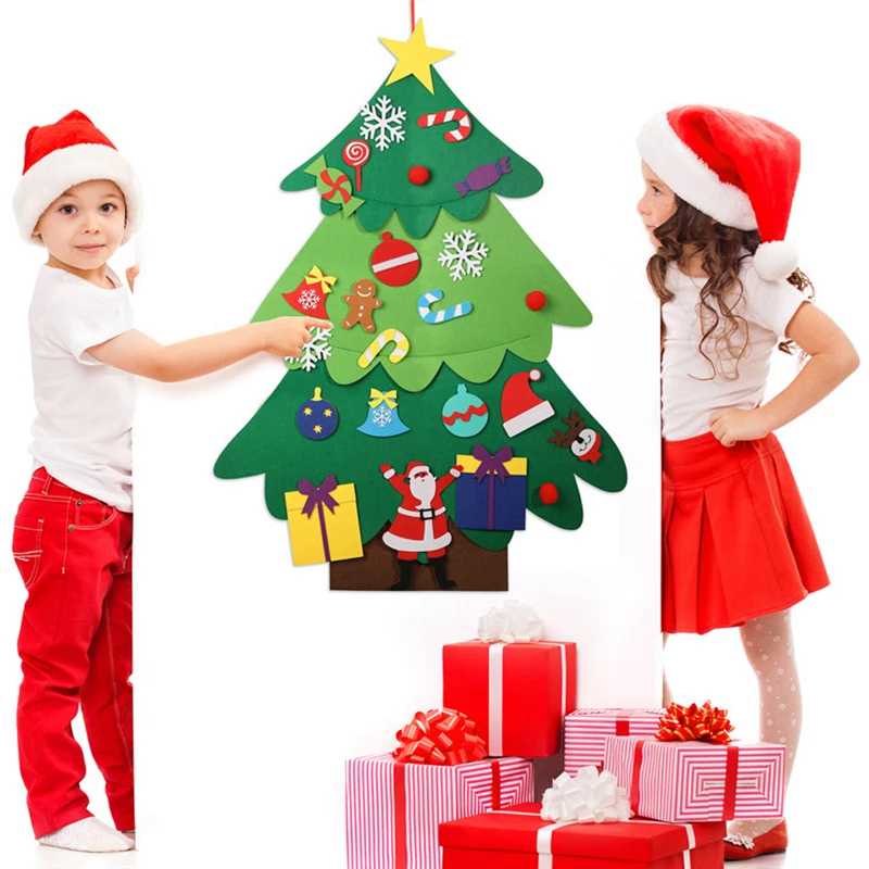 Felt Diy Mini Christmas Tree Decoration Kids Toys Gifts Bag Fake Flowers Christmas Tree Ornament New Year
Felt Diy Mini Christmas Tree Decoration Kids Toys Gifts Bag Fake Flowers Christmas Tree Ornament New Year
