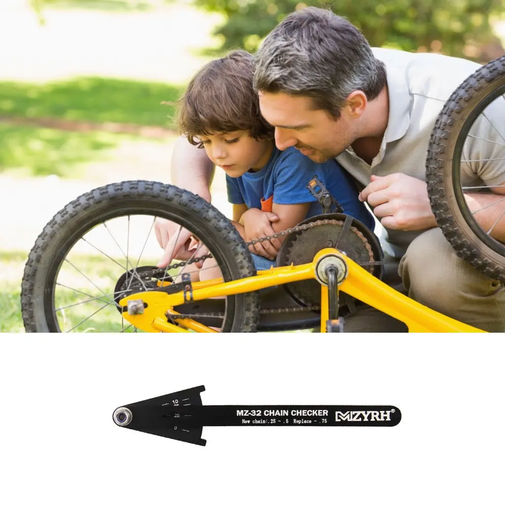 MTB Bicycle Chain Wear Indicator Tool Chain Checker Kits Multi-Functional Mountain Road Bike Chain Tool Cycling Repair Tool
MTB Bicycle Chain Wear Indicator Tool Chain Checker Kits Multi-Functional Mountain Road Bike Chain Tool Cycling Repair Tool