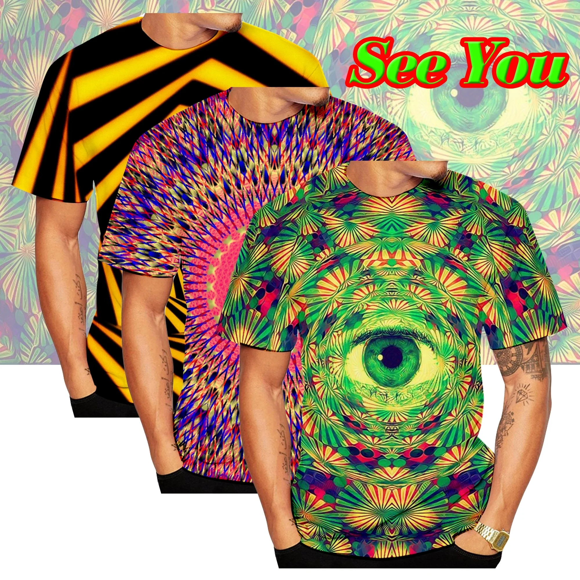 New Fashion 3D t-shirts Men short Sleeve 3D Art Printed tshirt fractal spiral tops tee Plus Size XS-5XL
New Fashion 3D t-shirts Men short Sleeve 3D Art Printed tshirt fractal spiral tops tee Plus Size XS-5XL