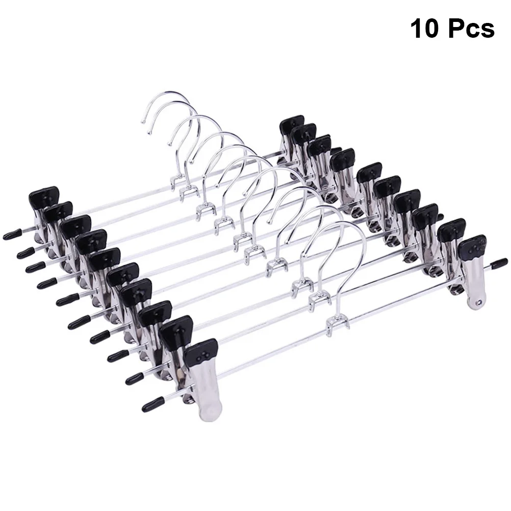 10pcs Coat Hangers Strong Clothes Hanger Drying Rack For Trouser Skirt Pants Non-Slip Stainless Steel Hangers Drying Clothes
10pcs Coat Hangers Strong Clothes Hanger Drying Rack For Trouser Skirt Pants Non-Slip Stainless Steel Hangers Drying Clothes