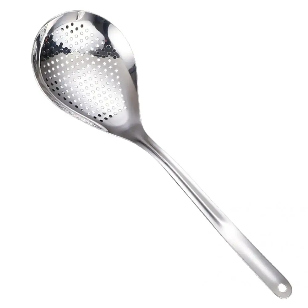 High Quality Colander Ladle Evenly Hole Wide Application Skimmer Scoop Long Serving Perforated Food Filter Strainer Spoon
High Quality Colander Ladle Evenly Hole Wide Application Skimmer Scoop Long Serving Perforated Food Filter Strainer Spoon