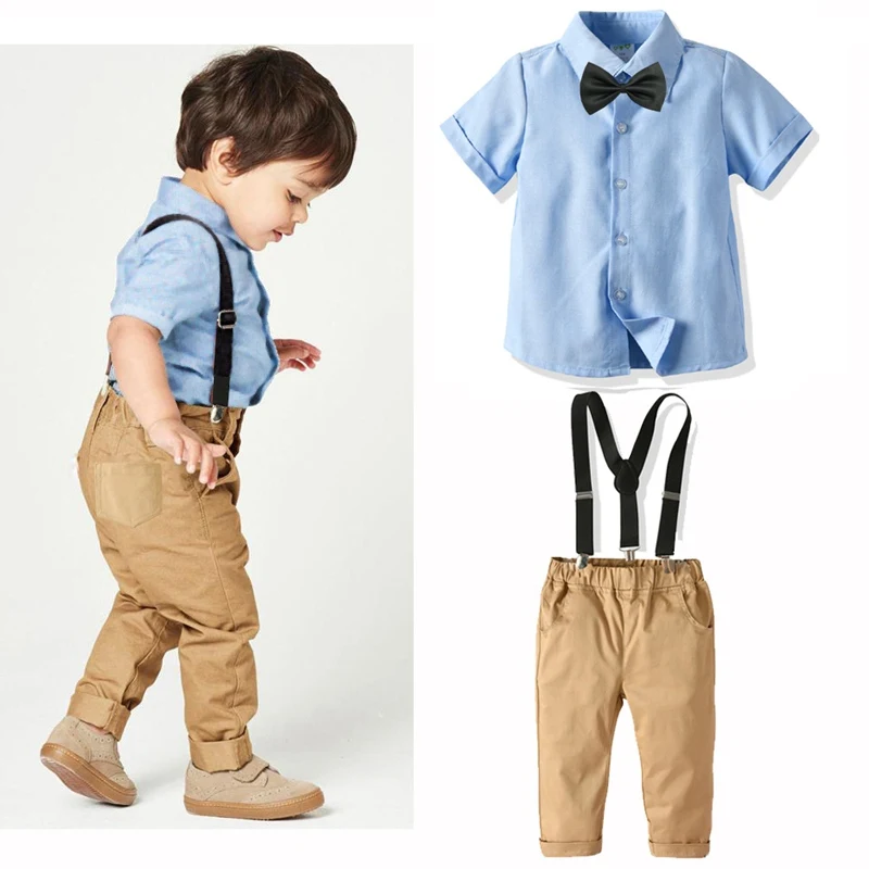 Fashion Kids Boys Summer Clothing Set Gentleman Children Boy Clothes Suit Birthday Party 1-7 Years Boy Baby Clothes Outfits Set
Fashion Kids Boys Summer Clothing Set Gentleman Children Boy Clothes Suit Birthday Party 1-7 Years Boy Baby Clothes Outfits Set