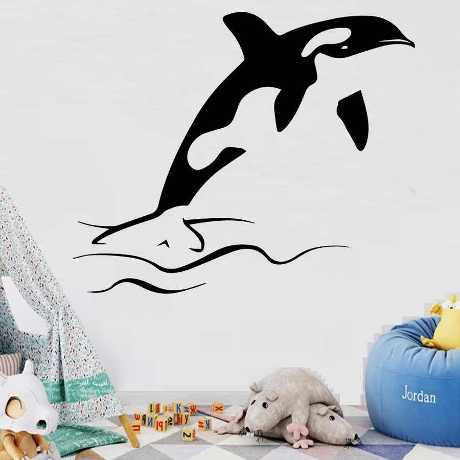 New Dolphin Wall Sticker Pvc Wall Art Stickers for Living Room Bedroom Decoration Accessories Murals Fashion Wallsticker WL168
New Dolphin Wall Sticker Pvc Wall Art Stickers for Living Room Bedroom Decoration Accessories Murals Fashion Wallsticker WL168