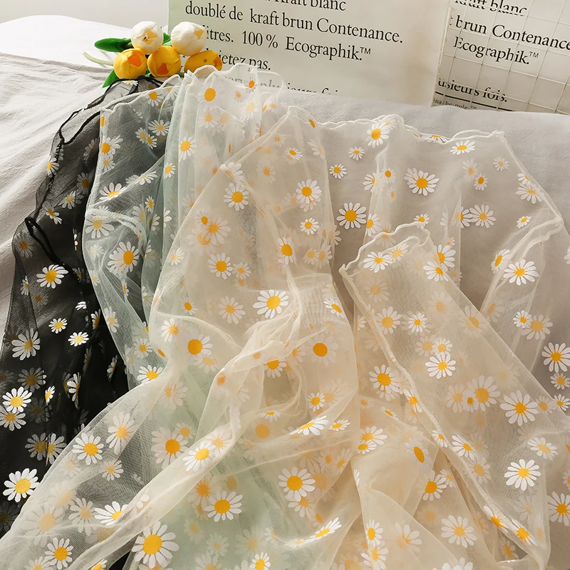 OUMEA Women Beach Cover Up Tops Daisy Print Long Sleeve Sheer Mesh Tops Lettuce Edge Cute Tops Japan Style Chic Kawaii Tops 
OUMEA Women Beach Cover Up Tops Daisy Print Long Sleeve Sheer Mesh Tops Lettuce Edge Cute Tops Japan Style Chic Kawaii Tops