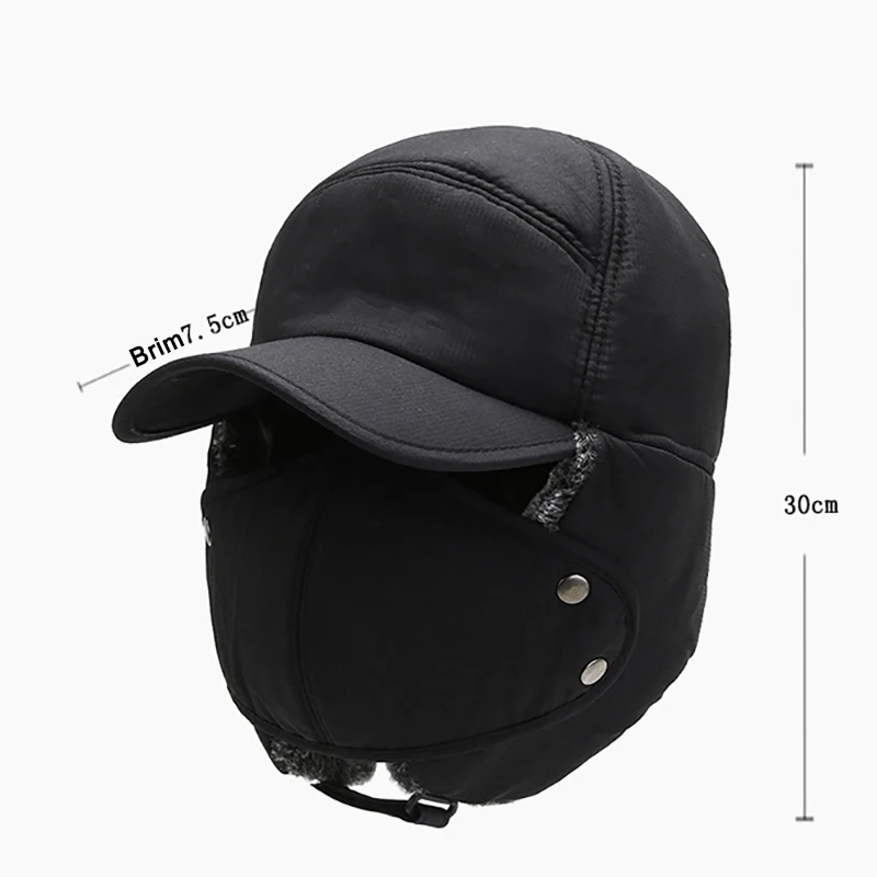 Lei Feng Cap Warm Mask Windproof Warm Hat Men Women Bomber Ear Flap Hat Cap Winter Ski Trooper Trapper Solid Color Cotton
Lei Feng Cap Warm Mask Windproof Warm Hat Men Women Bomber Ear Flap Hat Cap Winter Ski Trooper Trapper Solid Color Cotton