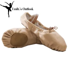 Professional Women Girls Elastic Ballet Slipper Shoes Split Sole Canvas Shoes EU Size 25-43 Adults White Black Free Shipping