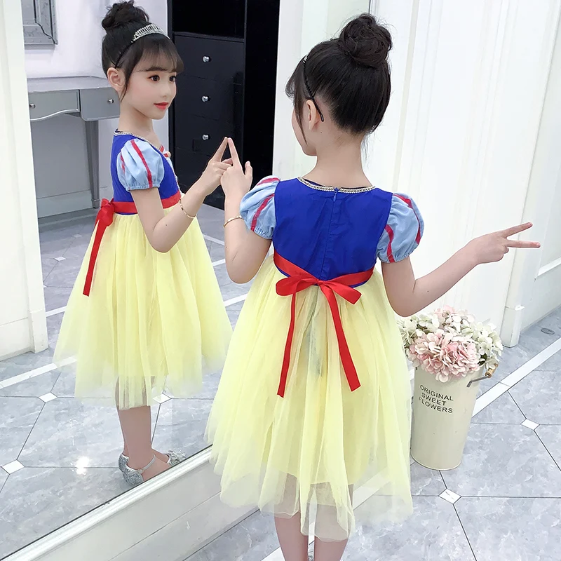 2021 Summer New Snow White Aisha Princess Dress Girls Summer Dress Cute Sweet Fashion
2021 Summer New Snow White Aisha Princess Dress Girls Summer Dress Cute Sweet Fashion