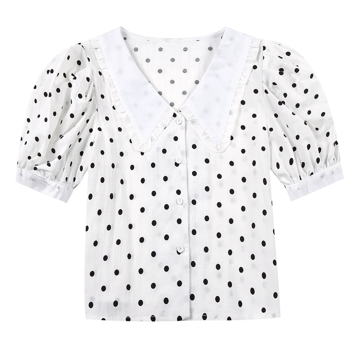 Summer Korean Green Women Shirts Woman Chiffon Dot Office Lady Shirt Women Short Sleeve Blouses Tops Black Shirt
Summer Korean Green Women Shirts Woman Chiffon Dot Office Lady Shirt Women Short Sleeve Blouses Tops Black Shirt