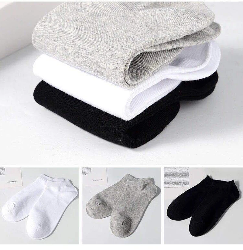 1 Pair Pure Color Boat Cotton Socks Black White Gray Socks Male Socks Female Socks Summer Boat Socks Socks
1 Pair Pure Color Boat Cotton Socks Black White Gray Socks Male Socks Female Socks Summer Boat Socks Socks