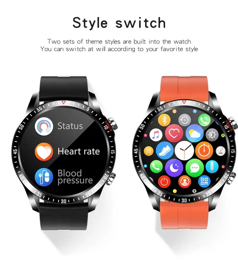Waterproof Smart Watch Men Heart Rate Blood Pressure Answer The Phone Multi-function Sport Full Touch Screen For Android Apple
Waterproof Smart Watch Men Heart Rate Blood Pressure Answer The Phone Multi-function Sport Full Touch Screen For Android Apple