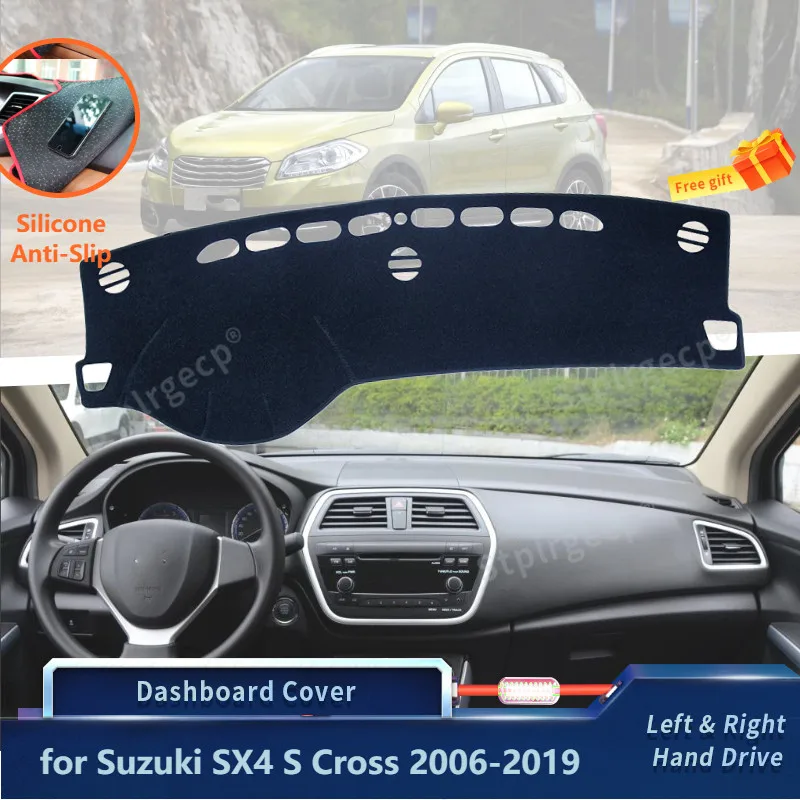 for Suzuki SX4 S Cross 2006-2019 Silicone Anti-Slip Mat Dashboard Cover Pad Sunshade Dashmat Accessories Protect Carpet Anti-UV
for Suzuki SX4 S Cross 2006-2019 Silicone Anti-Slip Mat Dashboard Cover Pad Sunshade Dashmat Accessories Protect Carpet Anti-UV