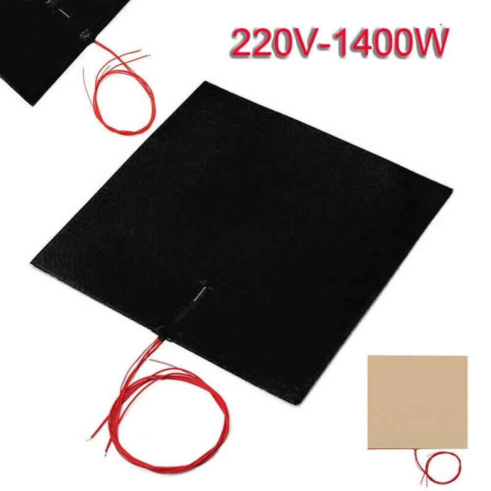 300x300mm 220V 1400W Heating Pad Silicone Heater Mat Pad For Printer Heated Bed Heating Air Conditioners Space Heaters
300x300mm 220V 1400W Heating Pad Silicone Heater Mat Pad For Printer Heated Bed Heating Air Conditioners Space Heaters