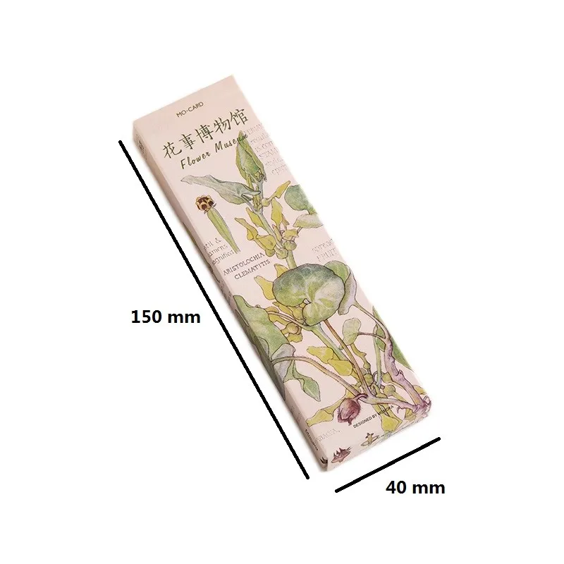 

10boxes Paper Bookmarks Book Holder Message Card Gift Stationery Creative Chinese Style School Supplies