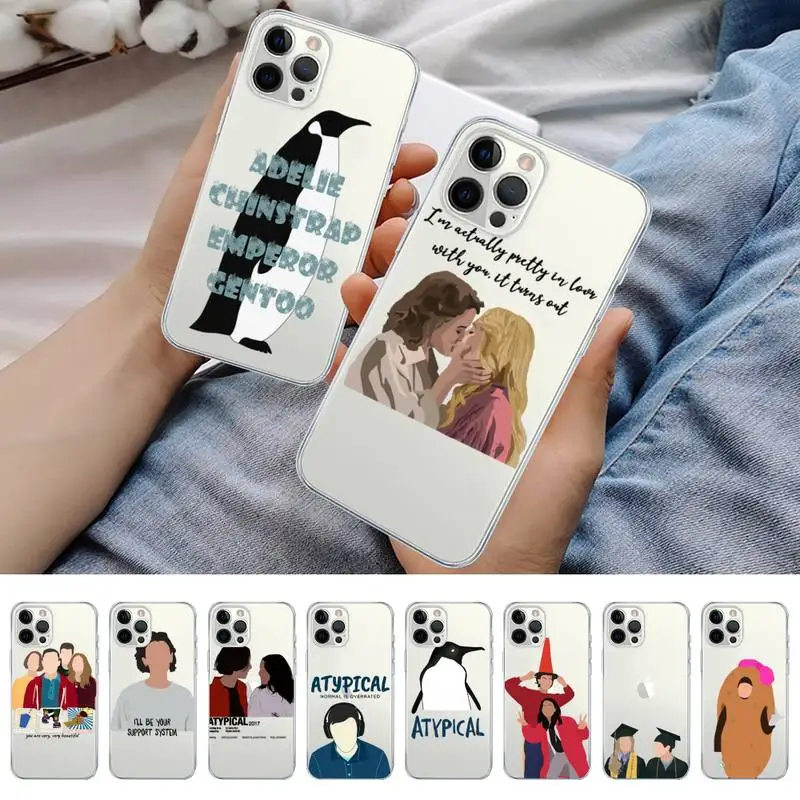 Atypical Sam and Zahid TV Clear Phone Case for iPhone 11 12 13 mini pro XS MAX 8 7 6 6S Plus X 5S SE 2020 XR case
Atypical Sam and Zahid TV Clear Phone Case for iPhone 11 12 13 mini pro XS MAX 8 7 6 6S Plus X 5S SE 2020 XR case