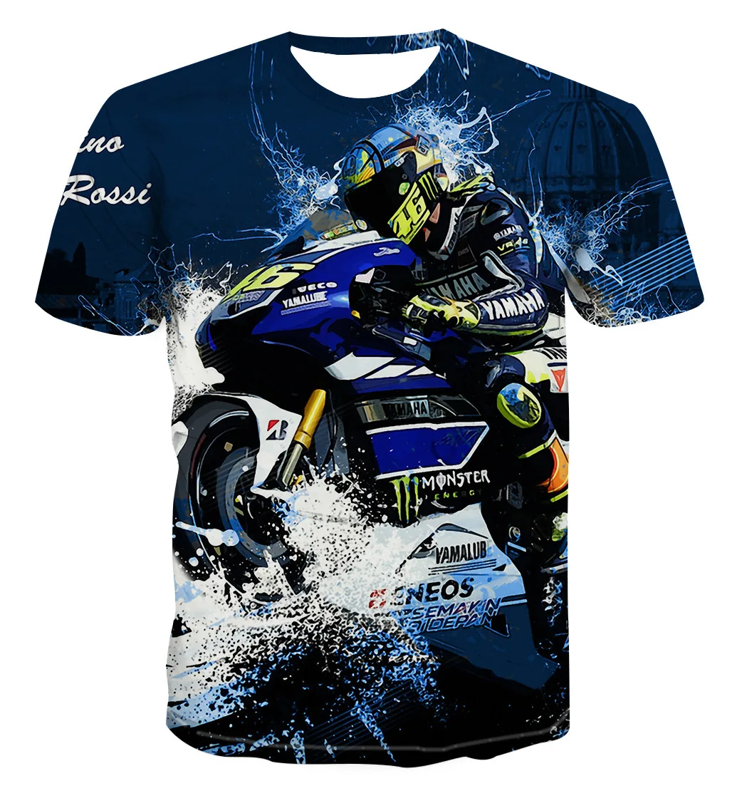 Men's cool racing motorcycle T-shirt printed with 3D pattern men's T-shirt fashion casual top punk t-shirt men's oversize street
Men's cool racing motorcycle T-shirt printed with 3D pattern men's T-shirt fashion casual top punk t-shirt men's oversize street
