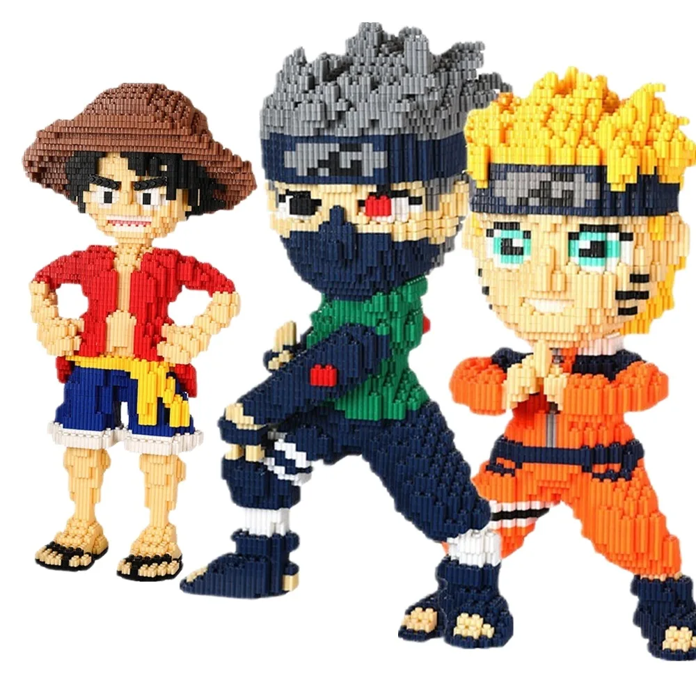 Naruto Series Of Micro-Particle Building Blocks Creative Puzzle Assembly Toy Kakashi Naruto Sasuke Educational Anime Model Toy
Naruto Series Of Micro-Particle Building Blocks Creative Puzzle Assembly Toy Kakashi Naruto Sasuke Educational Anime Model Toy