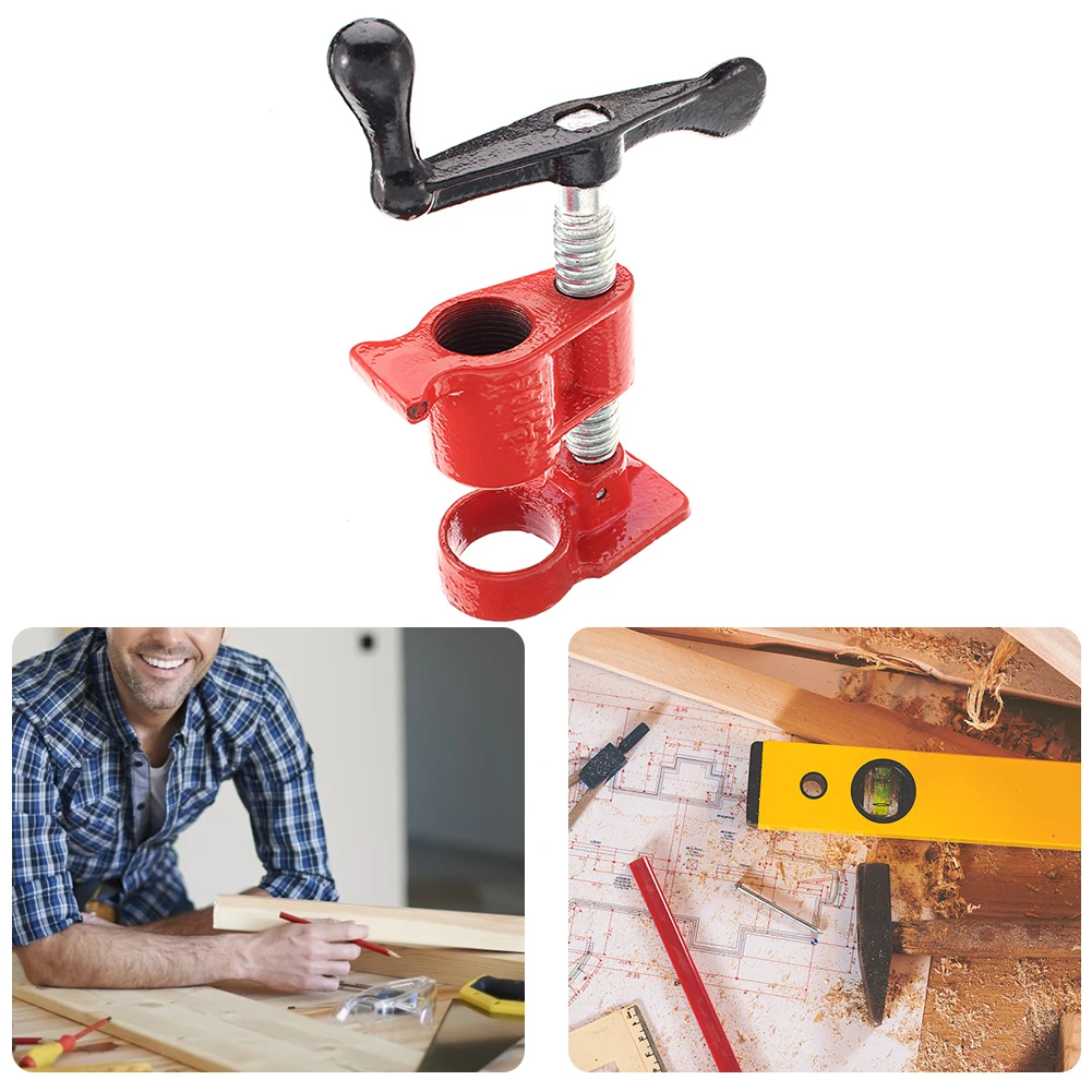1/2 3/4 inch Heavy Duty Pipe Clamp for Woodworking Wood Gluing Pipe Clamp Steel Cast Iron Pipe Clamp Fixture Carpenter Hand Tool
1/2 3/4 inch Heavy Duty Pipe Clamp for Woodworking Wood Gluing Pipe Clamp Steel Cast Iron Pipe Clamp Fixture Carpenter Hand Tool