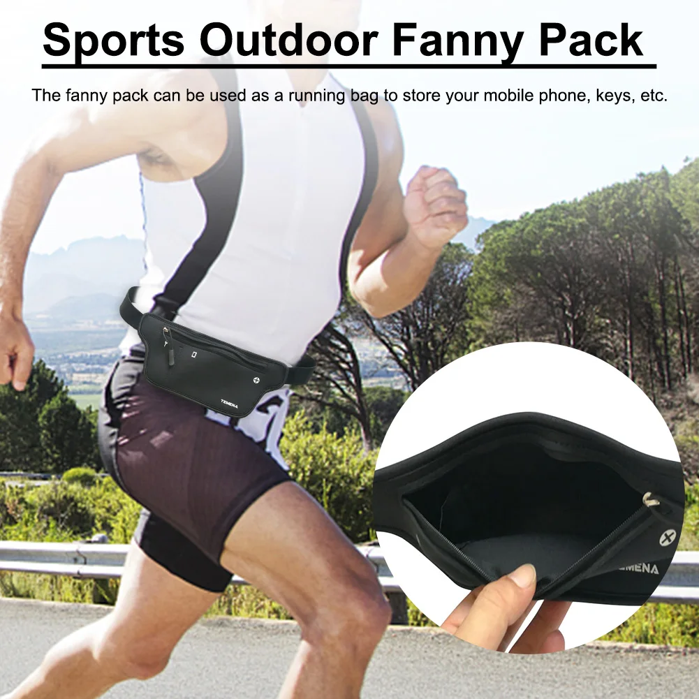 Running Bag Fanny Pack Waist Bags Waterproof Lightweight Belt Bag For Outdoor Sports Men Women Running Camping Hiking Cycling
Running Bag Fanny Pack Waist Bags Waterproof Lightweight Belt Bag For Outdoor Sports Men Women Running Camping Hiking Cycling