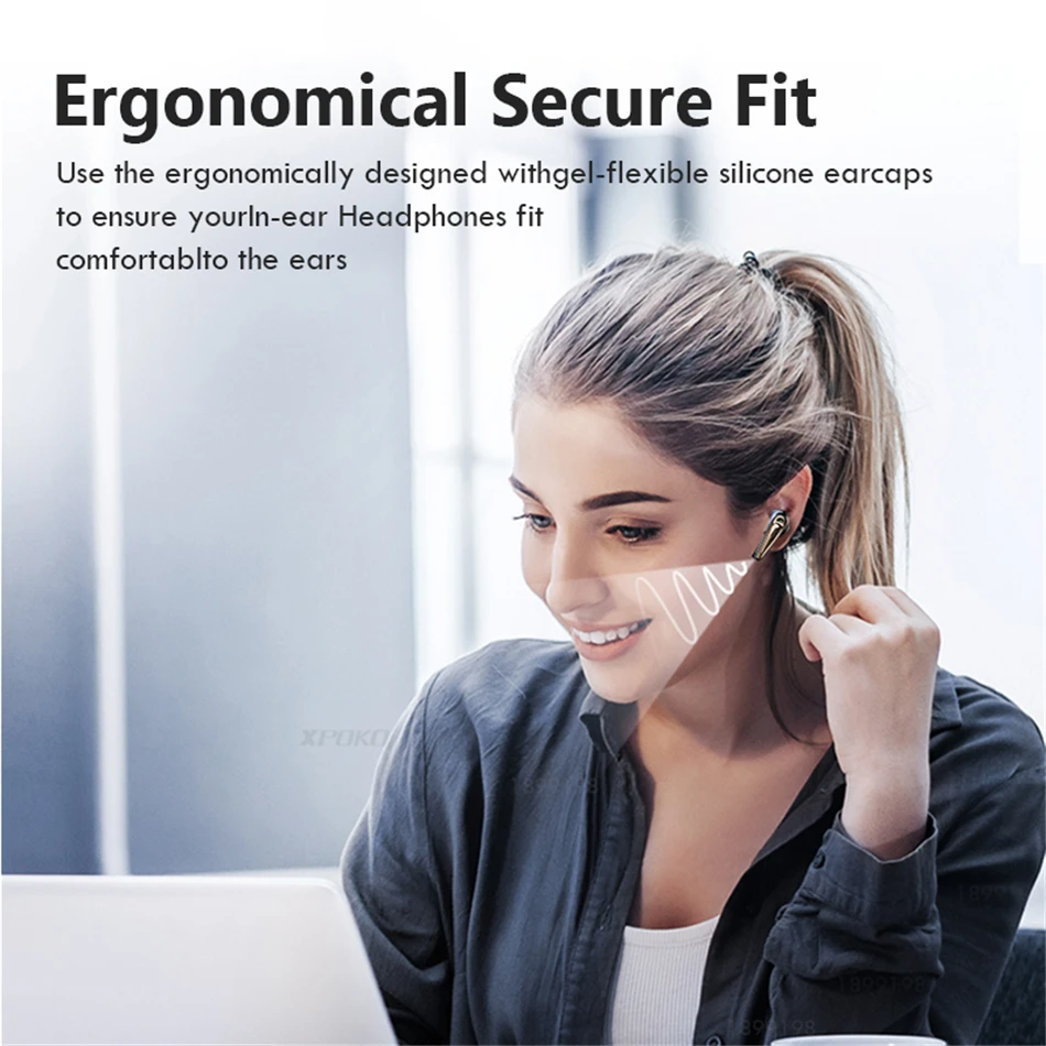 TWS Wireless Bluetooth Earphone Waterproof Sports Headphone 9D Hifi Stereo Mini Earbuds Noise Canceling Headsets With Microphone
TWS Wireless Bluetooth Earphone Waterproof Sports Headphone 9D Hifi Stereo Mini Earbuds Noise Canceling Headsets With Microphone