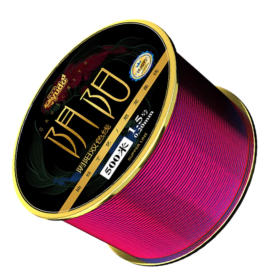 WALK FISH 500M Japanese Nylon Fishing Line Double Color Monofilament Fishing Line Super Strong Invisible Fishing Thread
WALK FISH 500M Japanese Nylon Fishing Line Double Color Monofilament Fishing Line Super Strong Invisible Fishing Thread