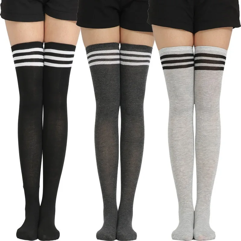 2022 Black Lolita Striped Socks Women Funny Christmas Gifts Sexy Thigh High Nylon Long Stockings Cute Over Knee Socks For Girls
2022 Black Lolita Striped Socks Women Funny Christmas Gifts Sexy Thigh High Nylon Long Stockings Cute Over Knee Socks For Girls