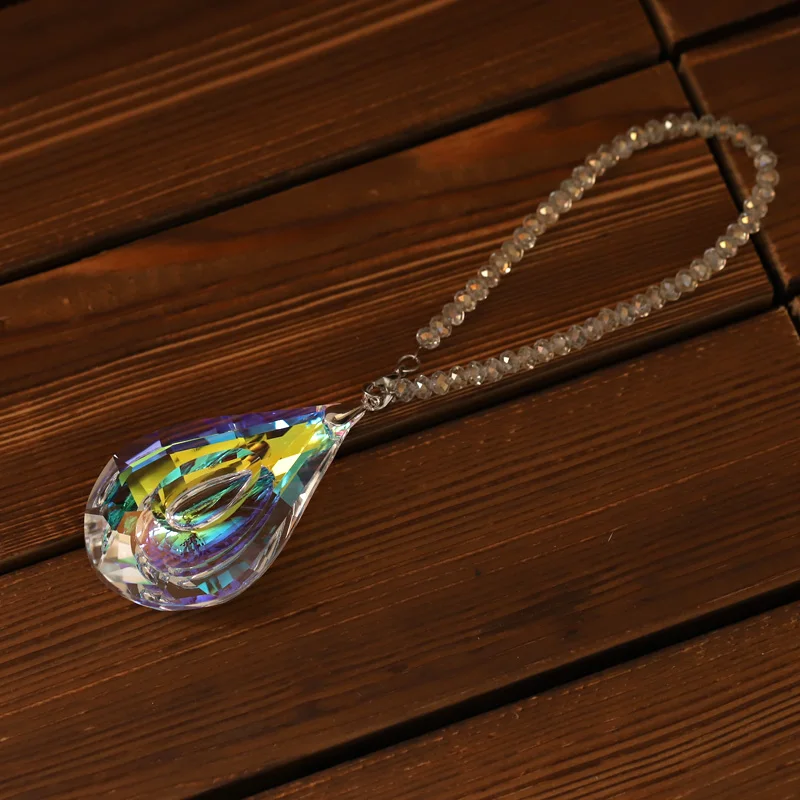 Crystal Pendant Wedding Party Decoration Hanging Multi-faceted Water Drop AB Colorful Home Decor Glass Crystal Accessories 
Crystal Pendant Wedding Party Decoration Hanging Multi-faceted Water Drop AB Colorful Home Decor Glass Crystal Accessories