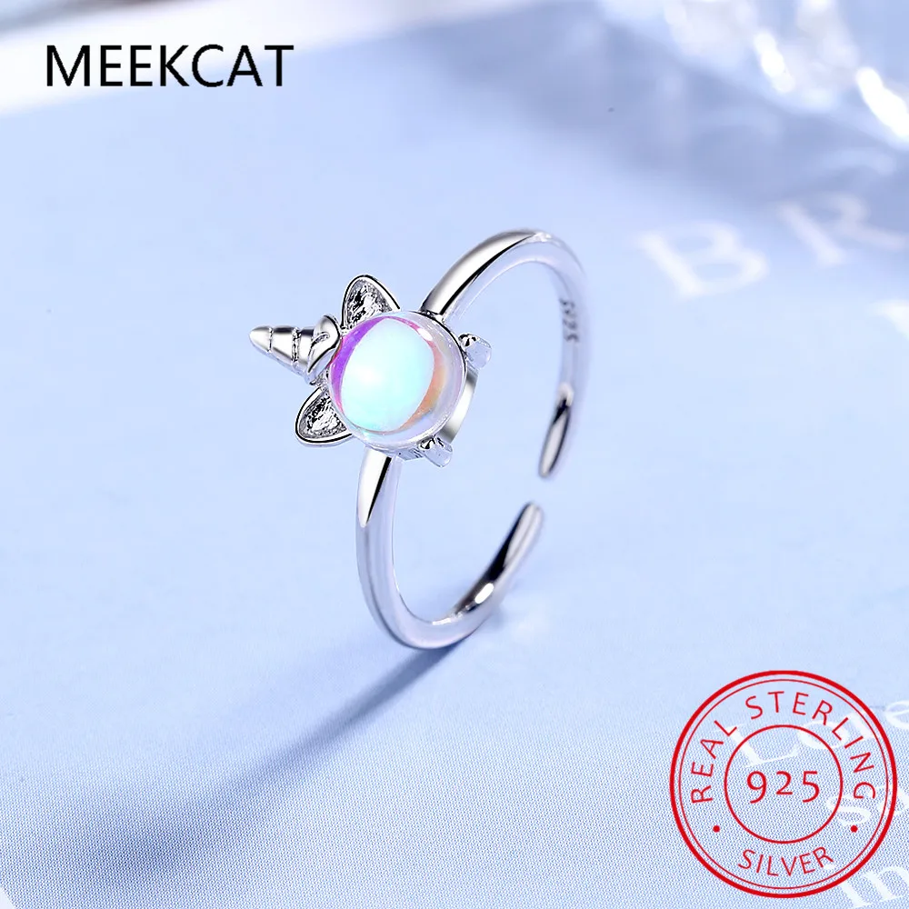 925 Sterling Silver New Woman Fashion Jewelry High Quality Color Crystal Zircon Unicorn Ring Adjustable Size Open Ring
925 Sterling Silver New Woman Fashion Jewelry High Quality Color Crystal Zircon Unicorn Ring Adjustable Size Open Ring