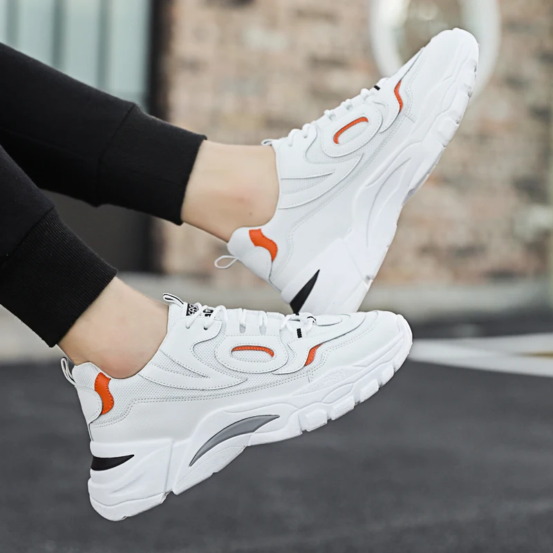 Mens Casual Shoes Fashion Breathable Leather Lace-up Trainers Men Sneakers Male Shoes Brand Zapatillas Hombre Sapatos De Mujer
Mens Casual Shoes Fashion Breathable Leather Lace-up Trainers Men Sneakers Male Shoes Brand Zapatillas Hombre Sapatos De Mujer