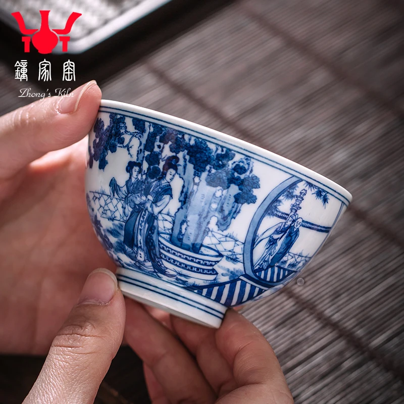 ★one cup of jingdezhen ceramic tea cup, master cup single cup hand-painted porcelain maintain the west chamber cup
★one cup of jingdezhen ceramic tea cup, master cup single cup hand-painted porcelain maintain the west chamber cup