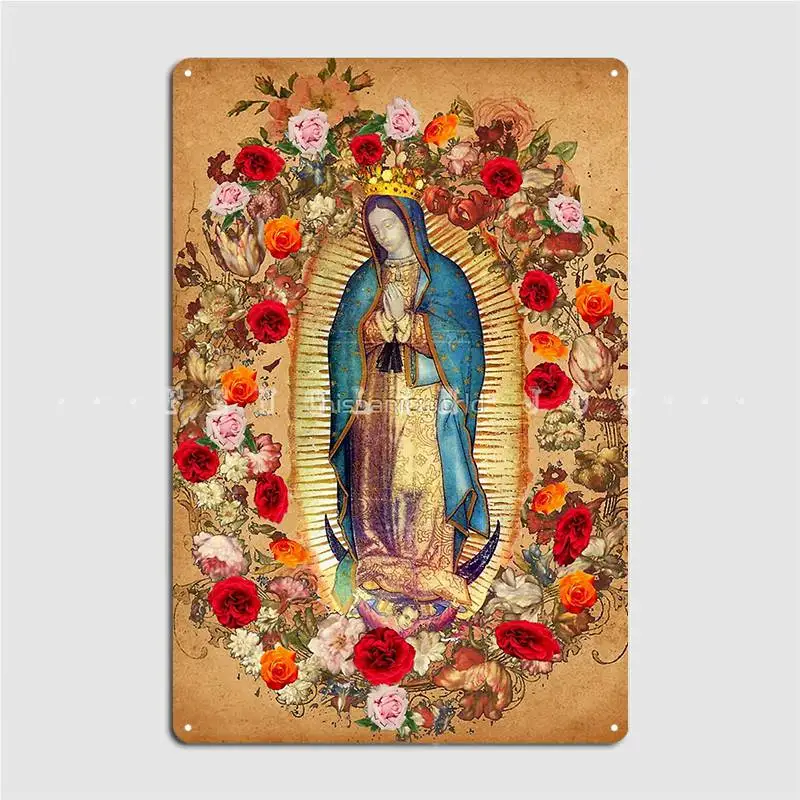 Our Lady Of Guadalupe Virgin Mary Catholic Mexico Metal Sign Pub Garage Club Classic Wall Decor Tin Sign Poster
Our Lady Of Guadalupe Virgin Mary Catholic Mexico Metal Sign Pub Garage Club Classic Wall Decor Tin Sign Poster