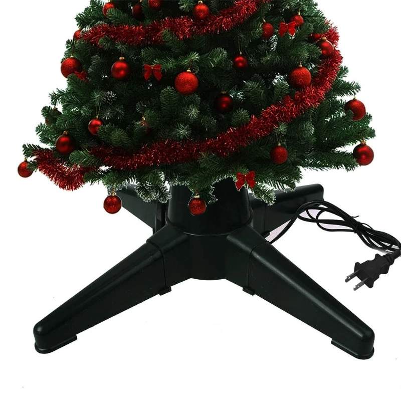 EU Plug 40/50cm Christmas Tree Electric Rotating Base Stand Xmas Tree Bottom Support Holder Christmas Decoration Parts
EU Plug 40/50cm Christmas Tree Electric Rotating Base Stand Xmas Tree Bottom Support Holder Christmas Decoration Parts