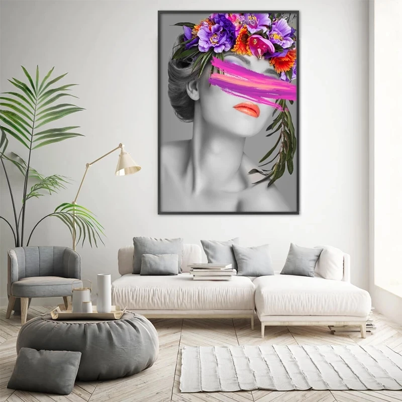 Modern Fashion Sexy Lady Print Canvas Painting Graffiti Wall Art Poster Black and White Mural Picture Home Girl Room Decoration
Modern Fashion Sexy Lady Print Canvas Painting Graffiti Wall Art Poster Black and White Mural Picture Home Girl Room Decoration