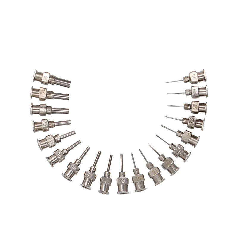 12pcs Precision dispensing needle Total length 19mm stainless steel dispensing needle 1/4" metal needle
12pcs Precision dispensing needle Total length 19mm stainless steel dispensing needle 1/4" metal needle