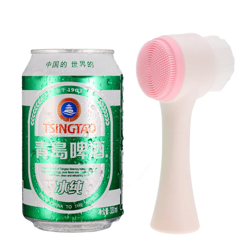 Double Side Silicone Facial Cleanser Brush Portable Size 3D Face Cleaning Vibration Massage Face Washing Skin Care Tools 
Double Side Silicone Facial Cleanser Brush Portable Size 3D Face Cleaning Vibration Massage Face Washing Skin Care Tools