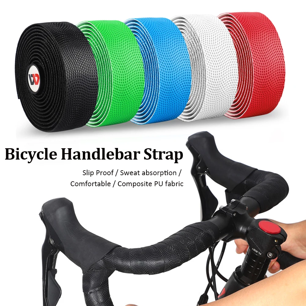 WEST BIKING Soft Bike Handlebar Tape EVA Shock Absorption Bicycle Handlebar Tape Anti-slip Cycling Wrap End Plug Accessories
WEST BIKING Soft Bike Handlebar Tape EVA Shock Absorption Bicycle Handlebar Tape Anti-slip Cycling Wrap End Plug Accessories