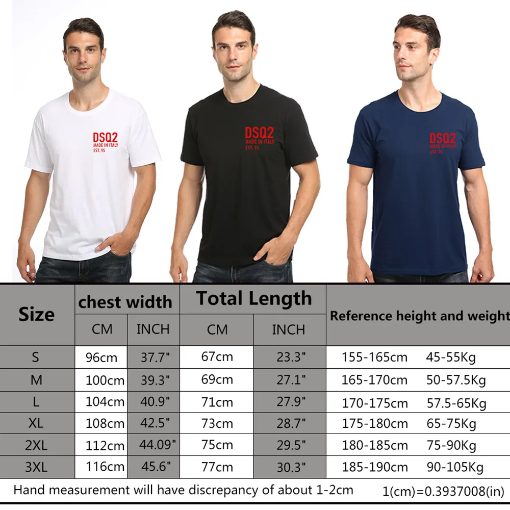 dsq summer style dsq2 logo 100% cotton Men's and Women's black T-shirt casual O-Neck T-shirt short sleeve tees T-shirt for men
dsq summer style dsq2 logo 100% cotton Men's and Women's black T-shirt casual O-Neck T-shirt short sleeve tees T-shirt for men