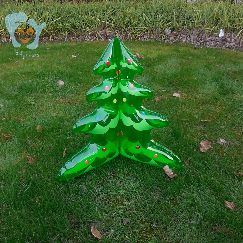 46cm Small Home Yard Christmas New Year Decoration Inflatable Christmas Tree Toy with Hanging Holes DIY Bow Ball Ornaments
46cm Small Home Yard Christmas New Year Decoration Inflatable Christmas Tree Toy with Hanging Holes DIY Bow Ball Ornaments