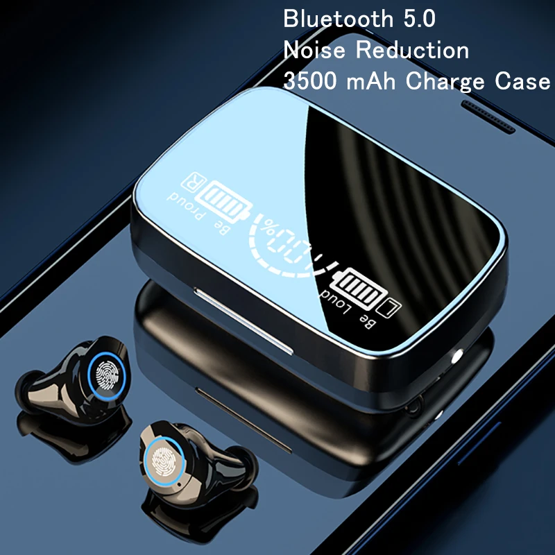 New 3500 mAh Wireless Headphones Bluetooth Earphone LED Display Sports Waterproof Earbuds HiFi Stereo Headset With Microphones
New 3500 mAh Wireless Headphones Bluetooth Earphone LED Display Sports Waterproof Earbuds HiFi Stereo Headset With Microphones