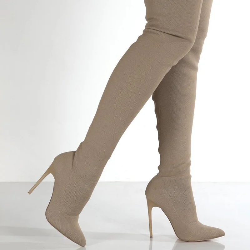 Winter Paisley Women Boots Fashion Paisley Pointy Toe Punk High Thin Heels Sock Boots Over The Knee Boots Autumn Botas De Mujer6
Winter Paisley Women Boots Fashion Paisley Pointy Toe Punk High Thin Heels Sock Boots Over The Knee Boots Autumn Botas De Mujer6