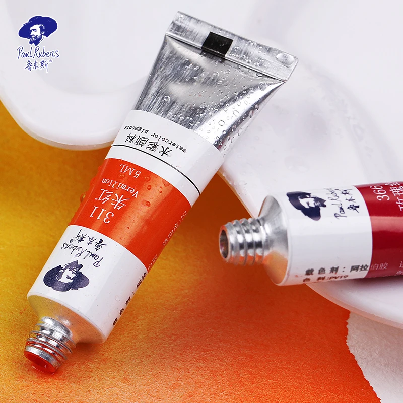 Official Paul Rubens Art supplier Watercolor Paints 5ml tubes Caroline Series 18/24/36 Watercolors
Official Paul Rubens Art supplier Watercolor Paints 5ml tubes Caroline Series 18/24/36 Watercolors