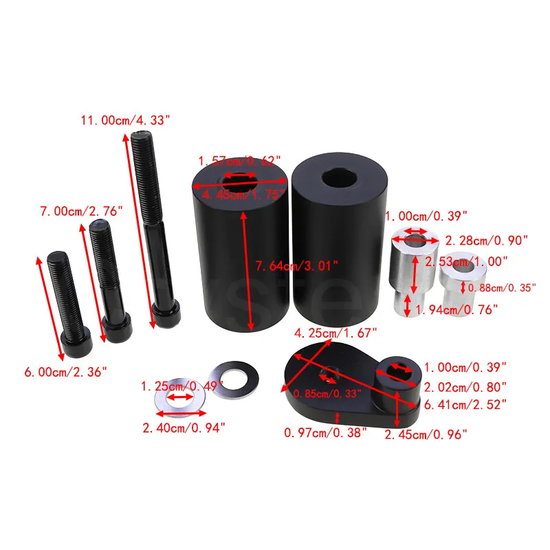 New Arrival Motorcycle Frame Sliders Anti Crash Falling Protection For SUZUKI GSXR600 GSXR 600 GSX-R600 2001 2002 2003
New Arrival Motorcycle Frame Sliders Anti Crash Falling Protection For SUZUKI GSXR600 GSXR 600 GSX-R600 2001 2002 2003