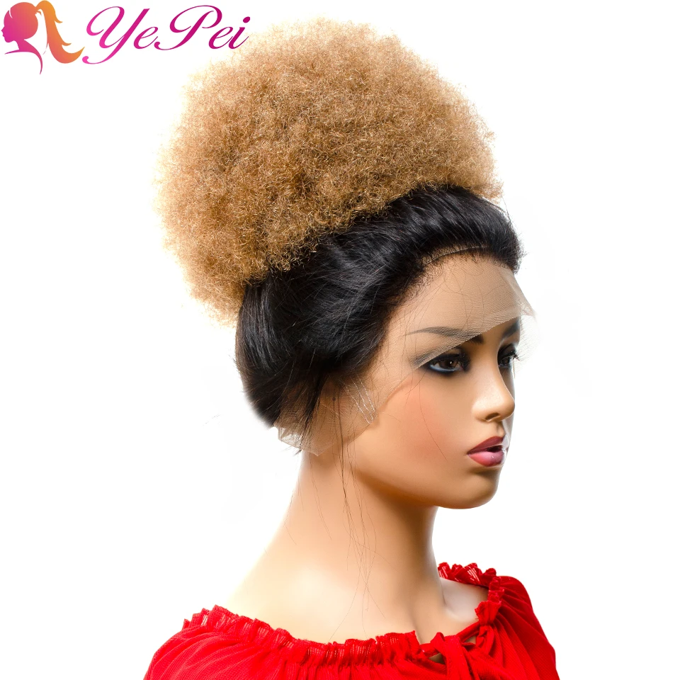 Afro Puff Hair Bun Drawstring Ponytail Human Hair Wigs Afro Human Hair Clip In Extensions 30# Color Brazilian Remy Hair Yepei
Afro Puff Hair Bun Drawstring Ponytail Human Hair Wigs Afro Human Hair Clip In Extensions 30# Color Brazilian Remy Hair Yepei