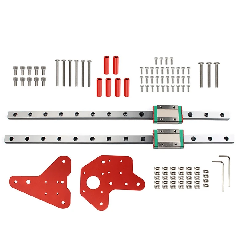 3D Printed Parts Accessories for Ender-3/3S/PRo Dual Z-Axis Linear Guide with Back Plate Kit
3D Printed Parts Accessories for Ender-3/3S/PRo Dual Z-Axis Linear Guide with Back Plate Kit