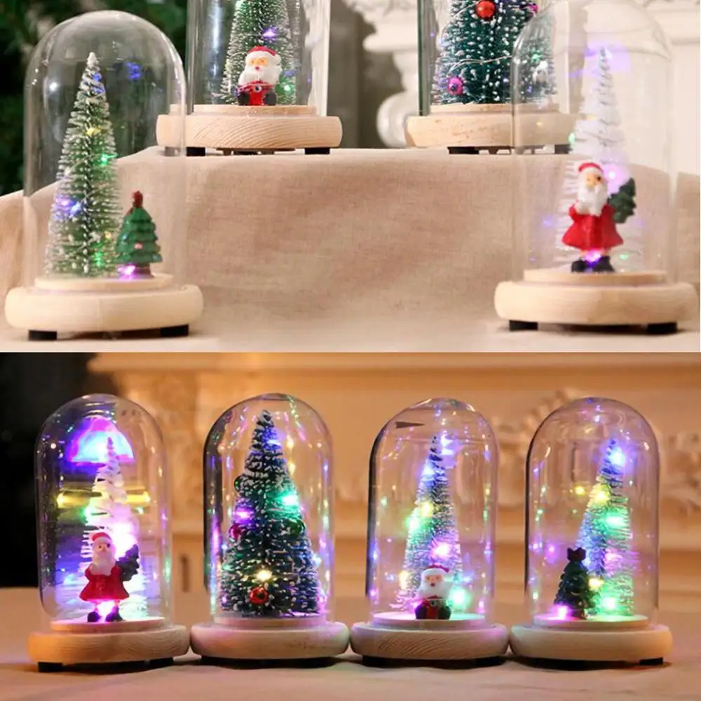 Рождественская елка, светодиодный ночсветильник, настольное украшение со стеклянным покрытием, праздничное украшение, рождественские под...
Рождественская елка, светодиодный ночсветильник, настольное украшение со стеклянным покрытием, праздничное украшение, рождественские под...