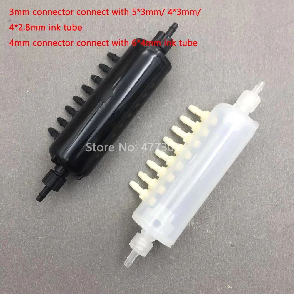 2PCS 8 Holes Black White Ink Circulation Splitter Ink Circulation Buffer Bottle For Epson XP600 4720 5113 printhead Printer
2PCS 8 Holes Black White Ink Circulation Splitter Ink Circulation Buffer Bottle For Epson XP600 4720 5113 printhead Printer