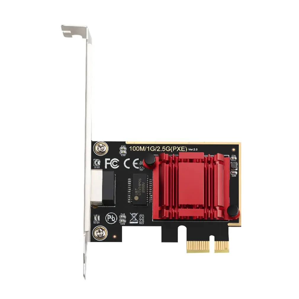 Сетевая карта PCI-E, адаптер, настольный чипсет Gigabit RTL8125B 10/100/1000 Мбит/с, PCI Express, гигабитный контроллер RJ45 LAN для Windows
Сетевая карта PCI-E, адаптер, настольный чипсет Gigabit RTL8125B 10/100/1000 Мбит/с, PCI Express, гигабитный контроллер RJ45 LAN для Windows