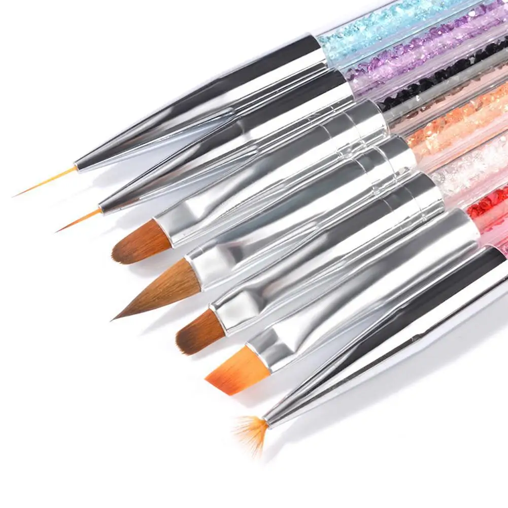 BellyLady 7 Pcs/set Nail Art Brush Set Different Sizes Polish UV Gel Painting Nail Brushes Nail Art Tool Kit Brush Set for Nail
BellyLady 7 Pcs/set Nail Art Brush Set Different Sizes Polish UV Gel Painting Nail Brushes Nail Art Tool Kit Brush Set for Nail
